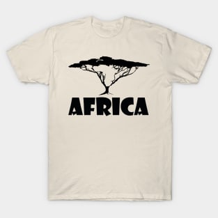 African Continent Tree T-Shirt